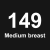 149 Medium Breast 